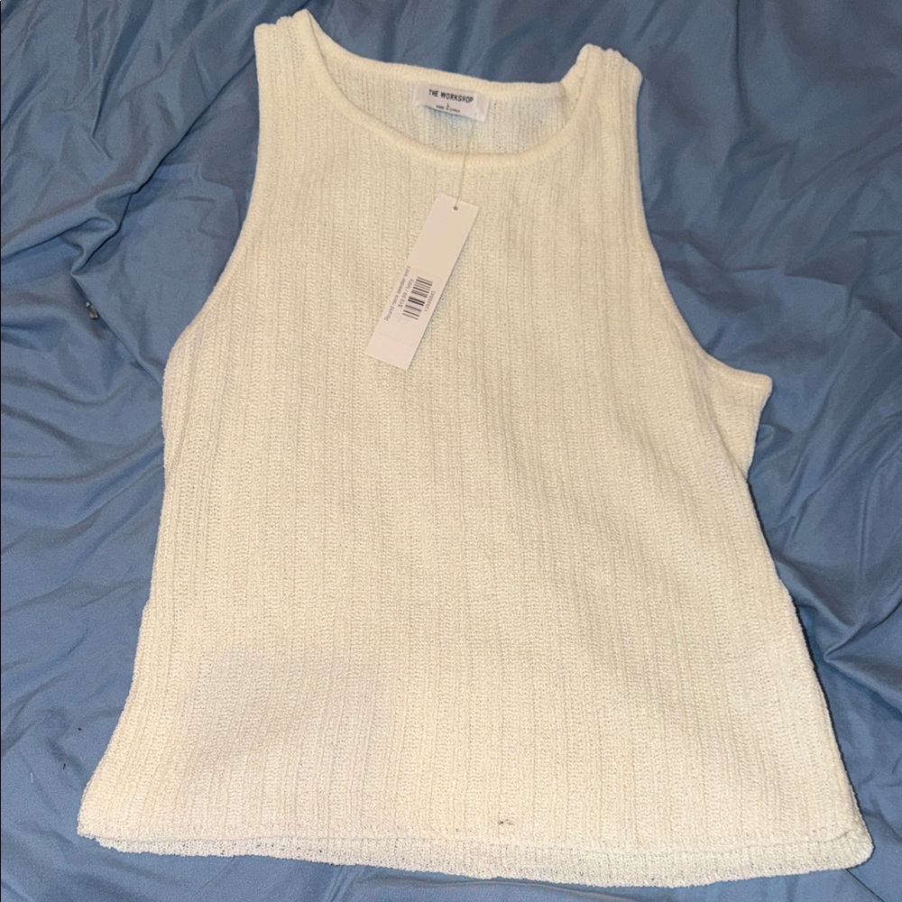 Women's ivory Tank Top